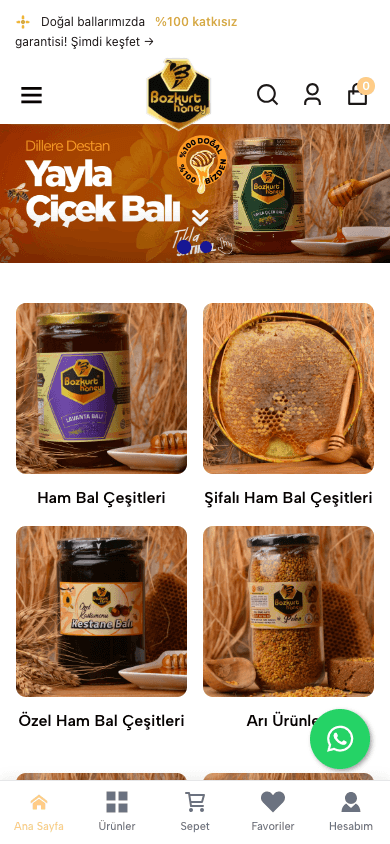 Bozkurt Honey - Mobil