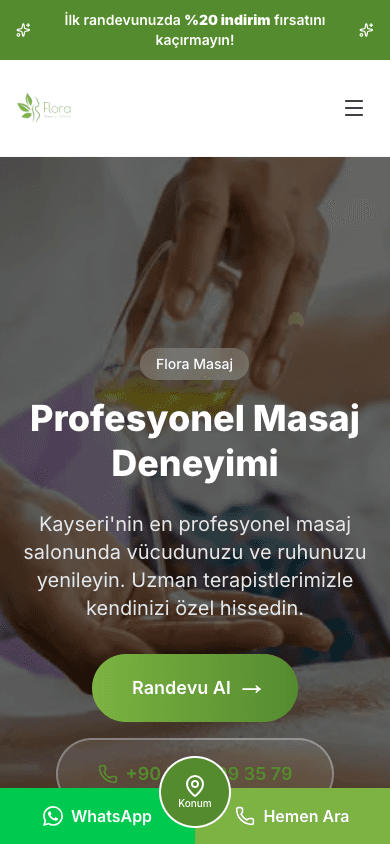 Flora Masaj Salonu - Mobil