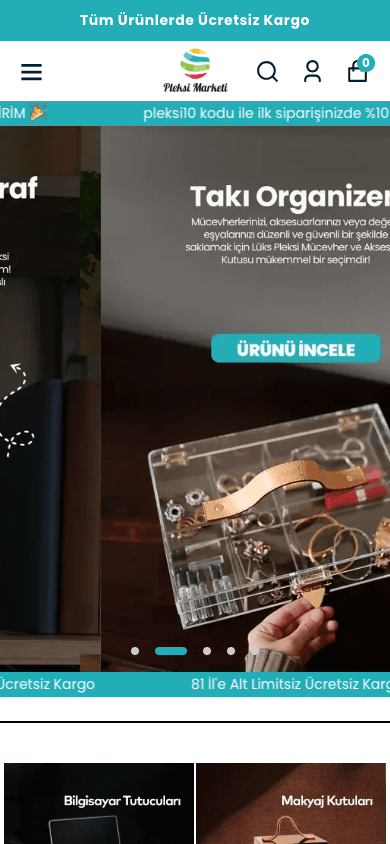 Pleksi Marketi - Mobil