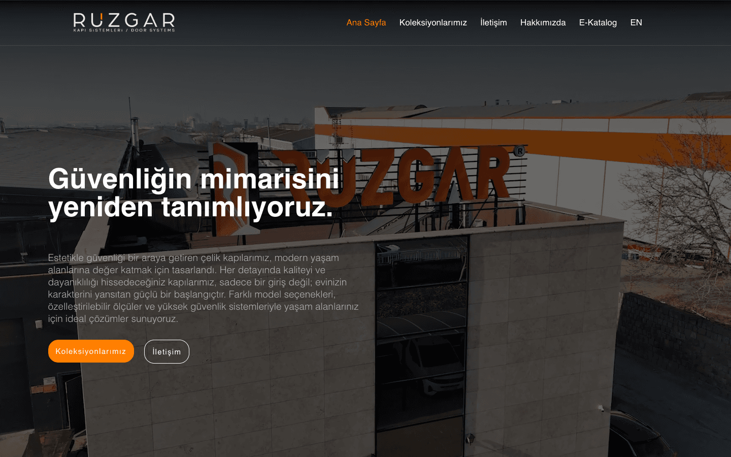 Rüzgar Çelik Kapı