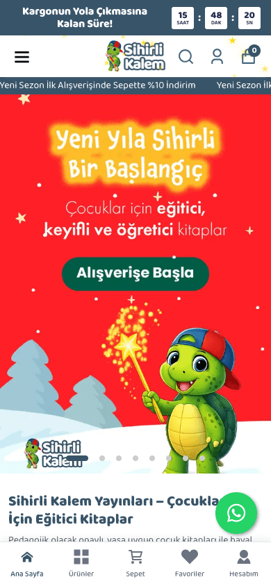 Sihirli Kalem Yayınları - Mobil